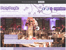 Tablet Screenshot of partypeople-online.com
